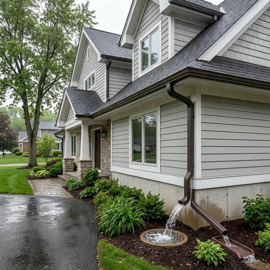 Rain Gutters: Essential for Your Home’s Foundation