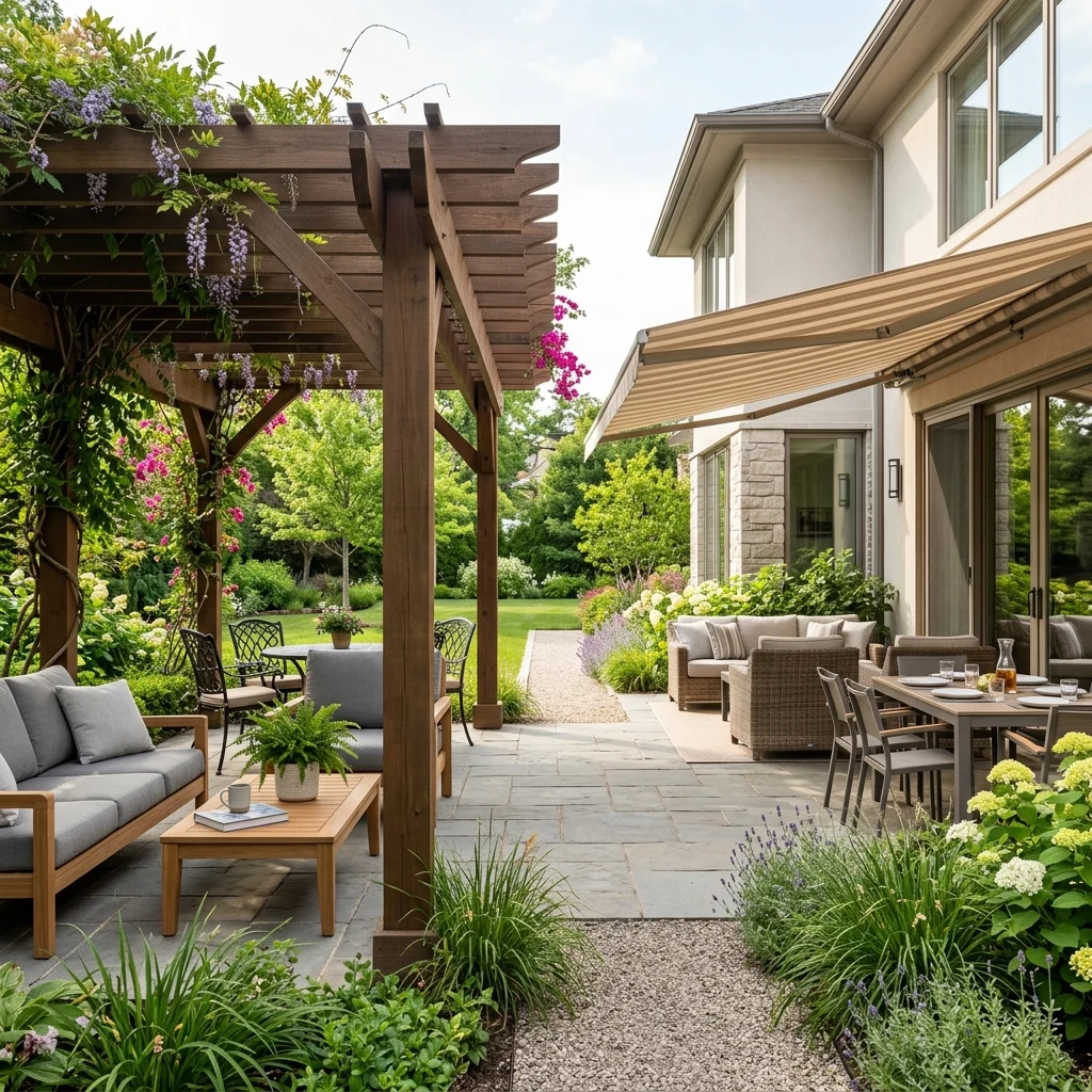 What’s Better: Pergola or Awning for Your Patio?