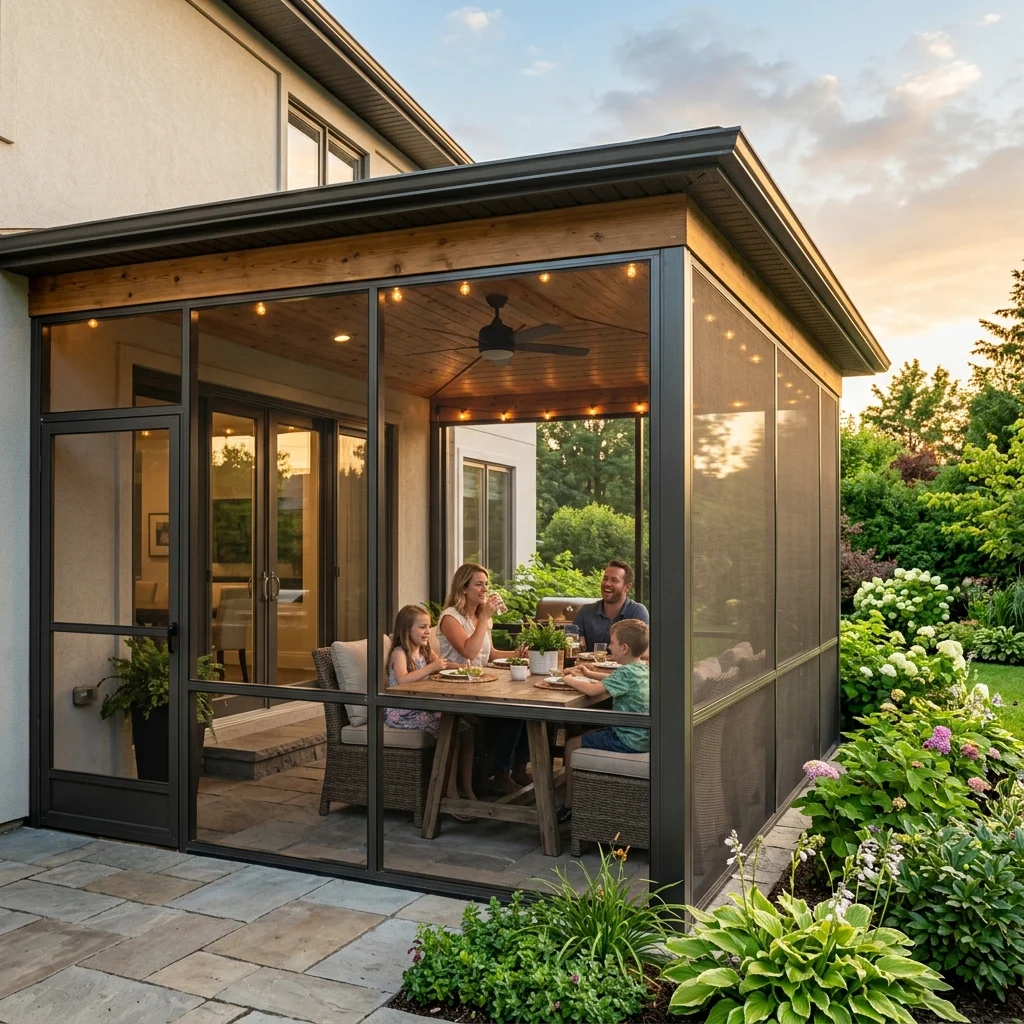 Screen Rooms: Your Patio’s Shield Against Summer Pests