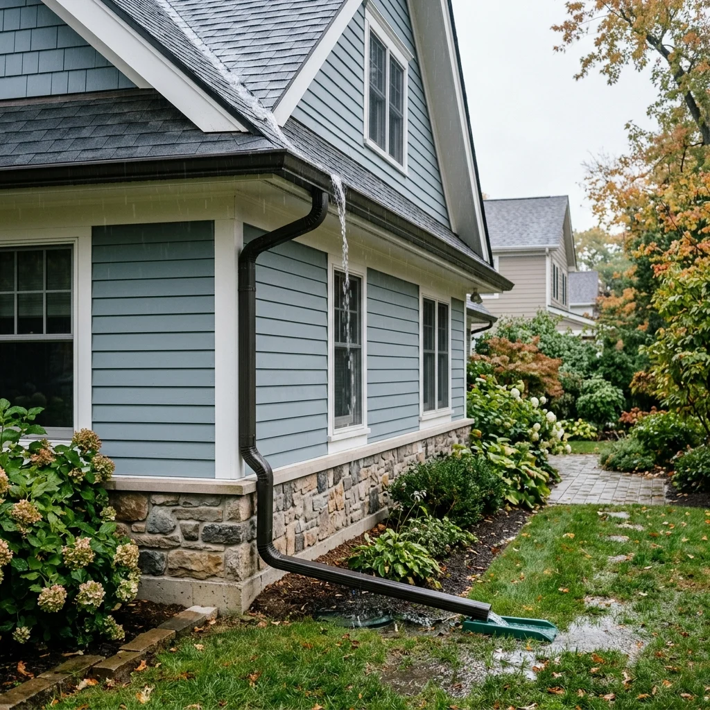 Rain Gutters: Preventing Basement Water Intrusion